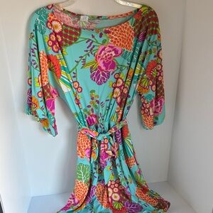 Trina Turk Floral Print Women's swim cover up